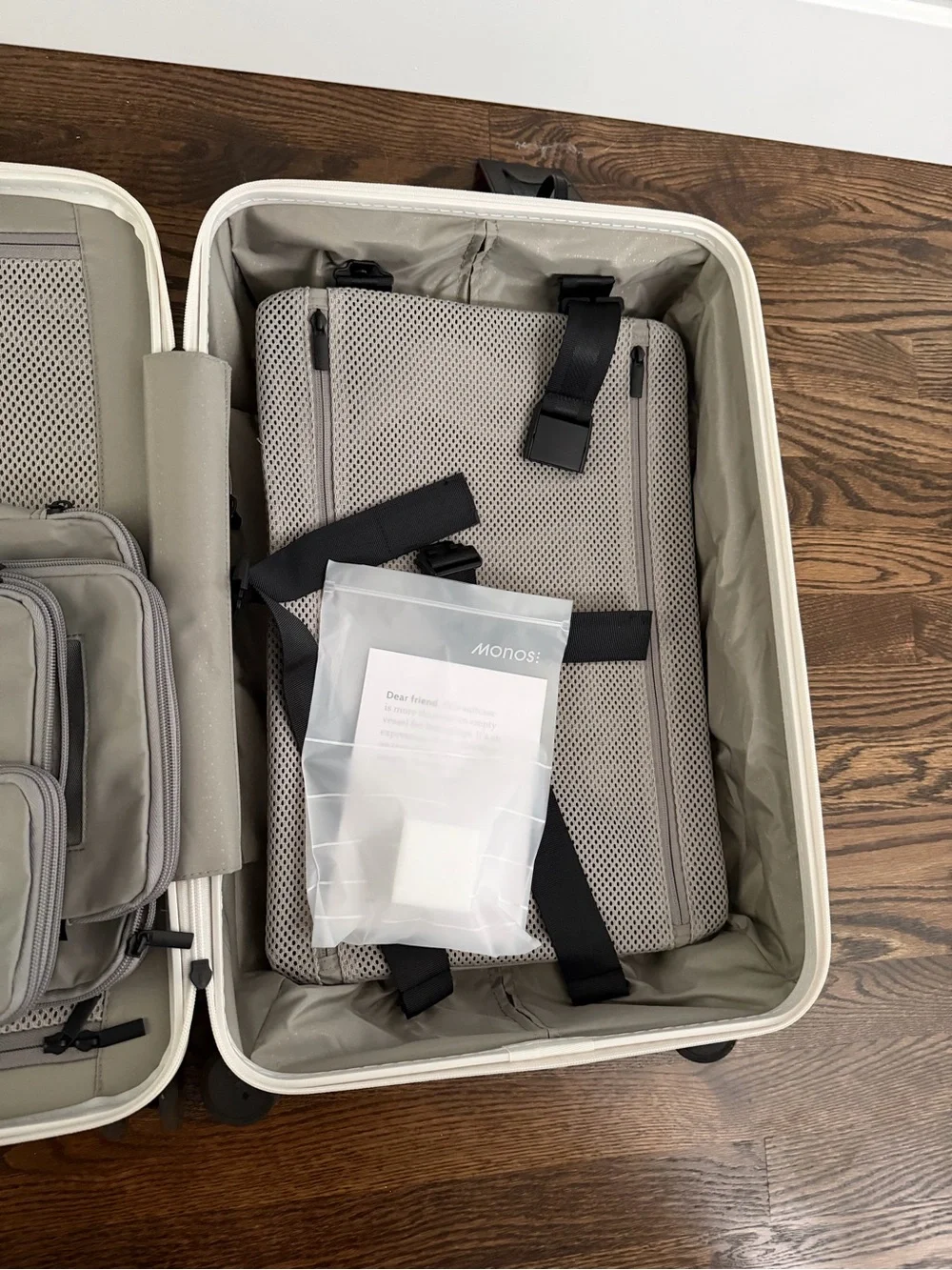 Monos Carry-On Plus in Stellar White